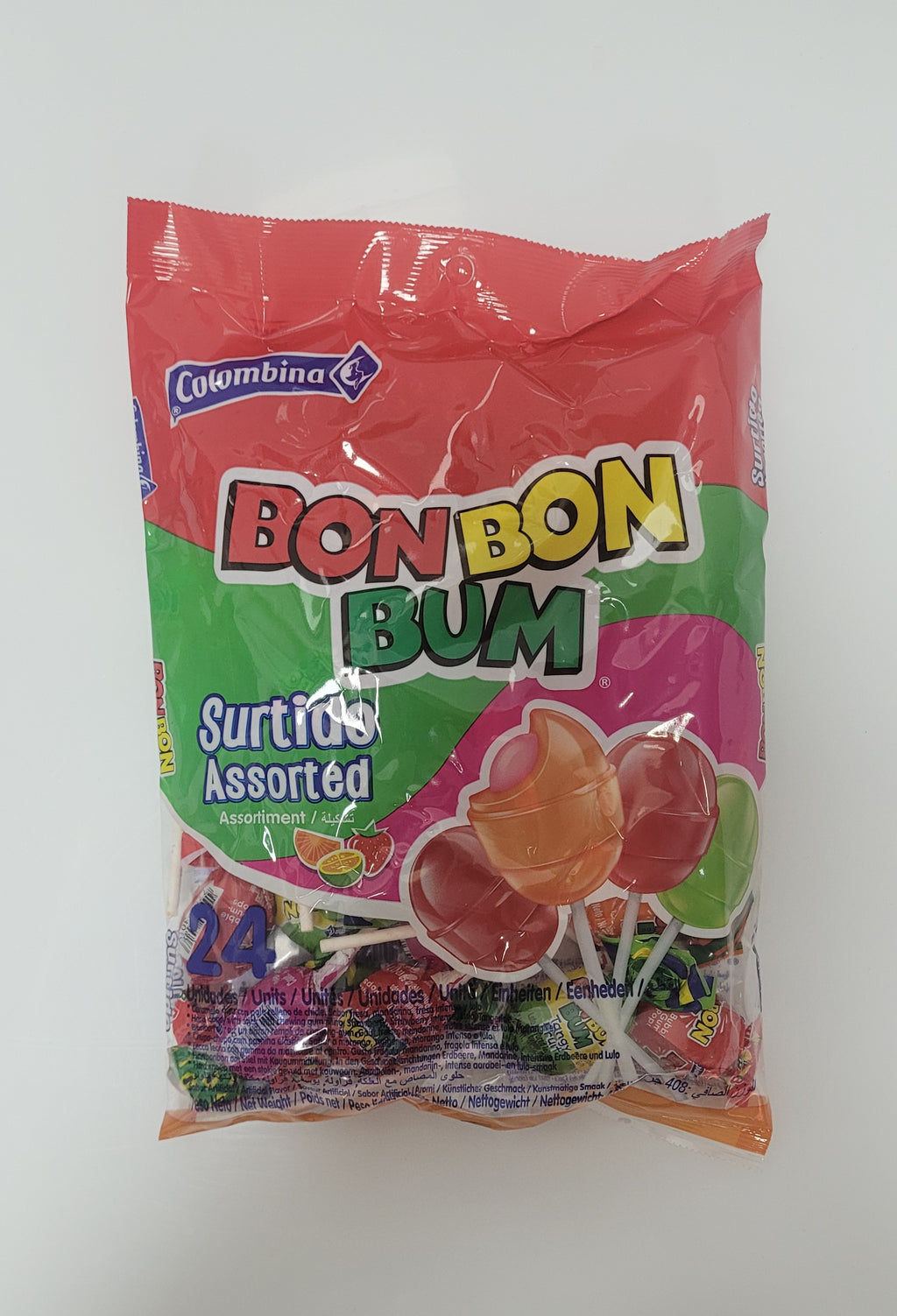 Bon Bon Bum bolsa x24 surtido Colombina