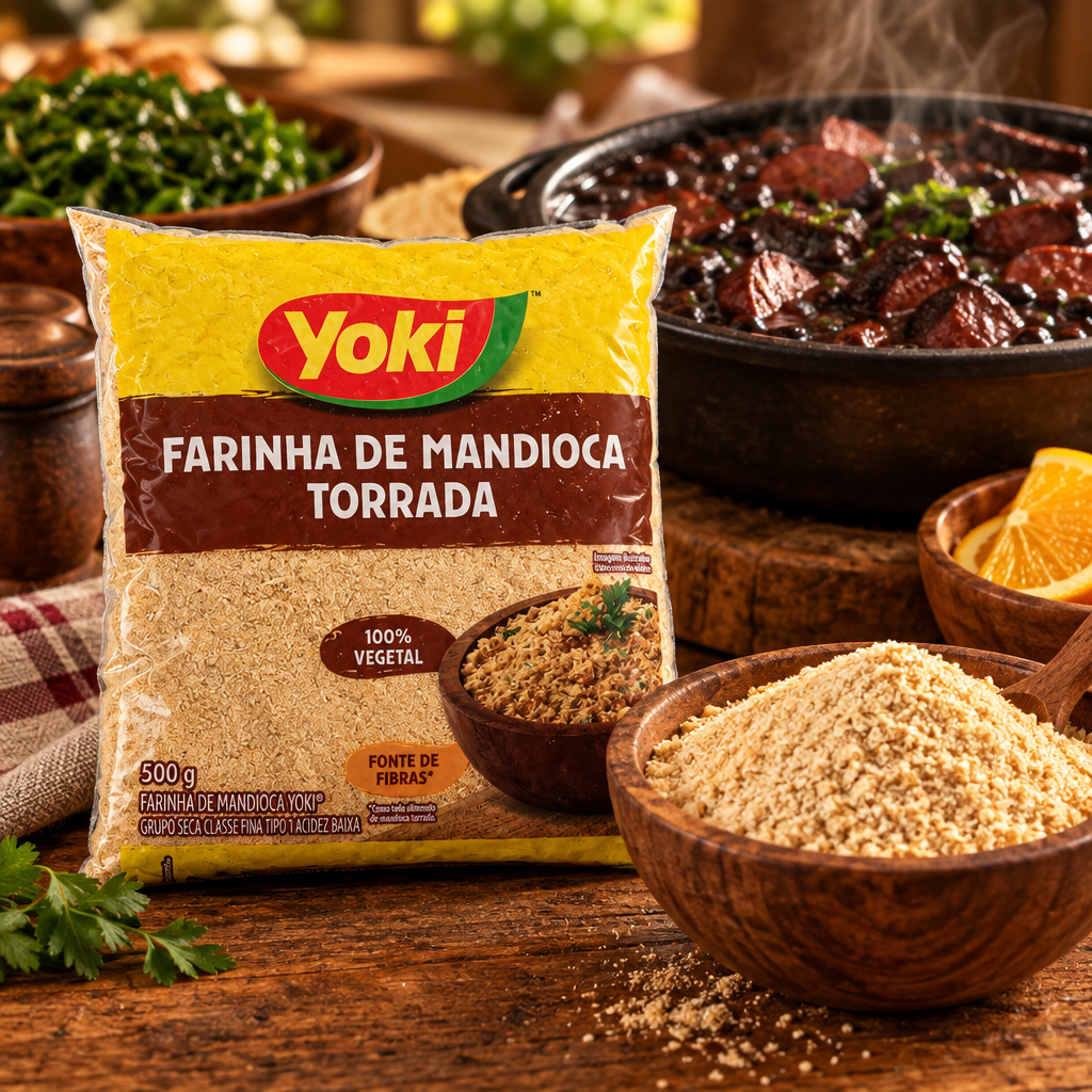Farinha de Mandioca Torrada Yoki