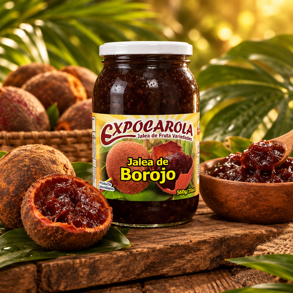 Jalea de Borojo Expocarola 560g — Fruta tropical colombiana
