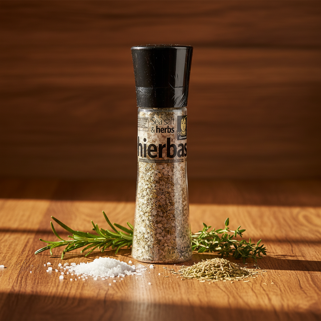 Molinillo Sal Mix Mediterráneo Carmencita en cocina