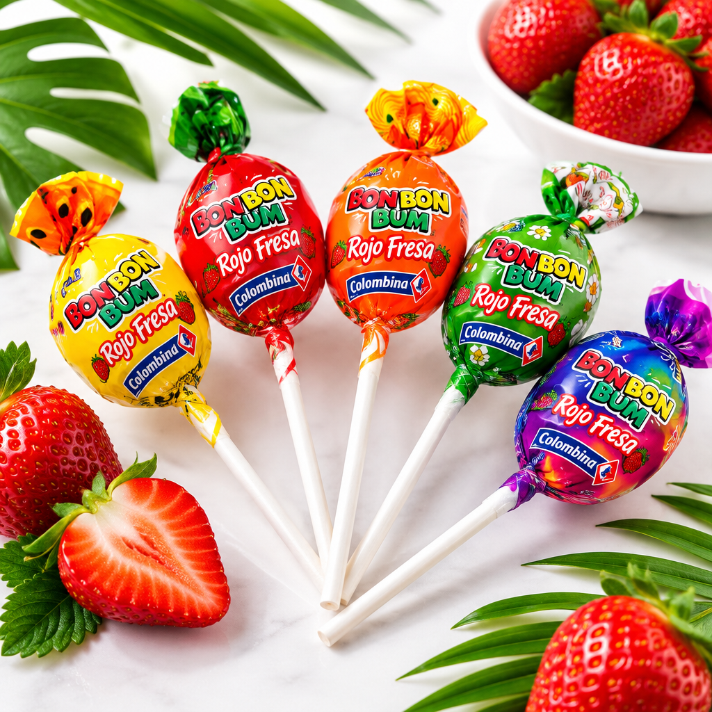 Bon Bon Bum Rojo Fresa – Unidad tropical