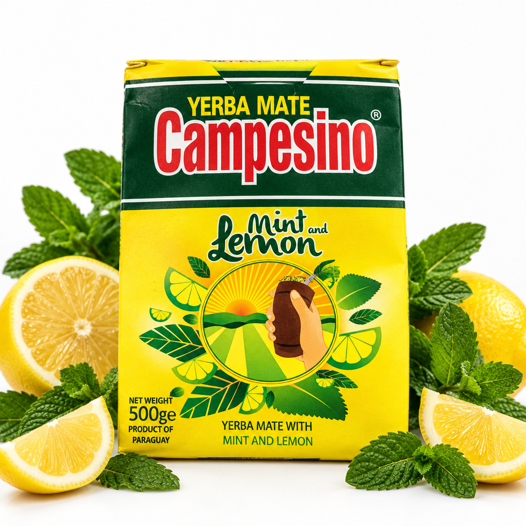 Yerba Mate Campesino Mint and Lemon 500g