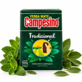 Yerba Mate Campesino Tradicional Sabor Menta 500g
