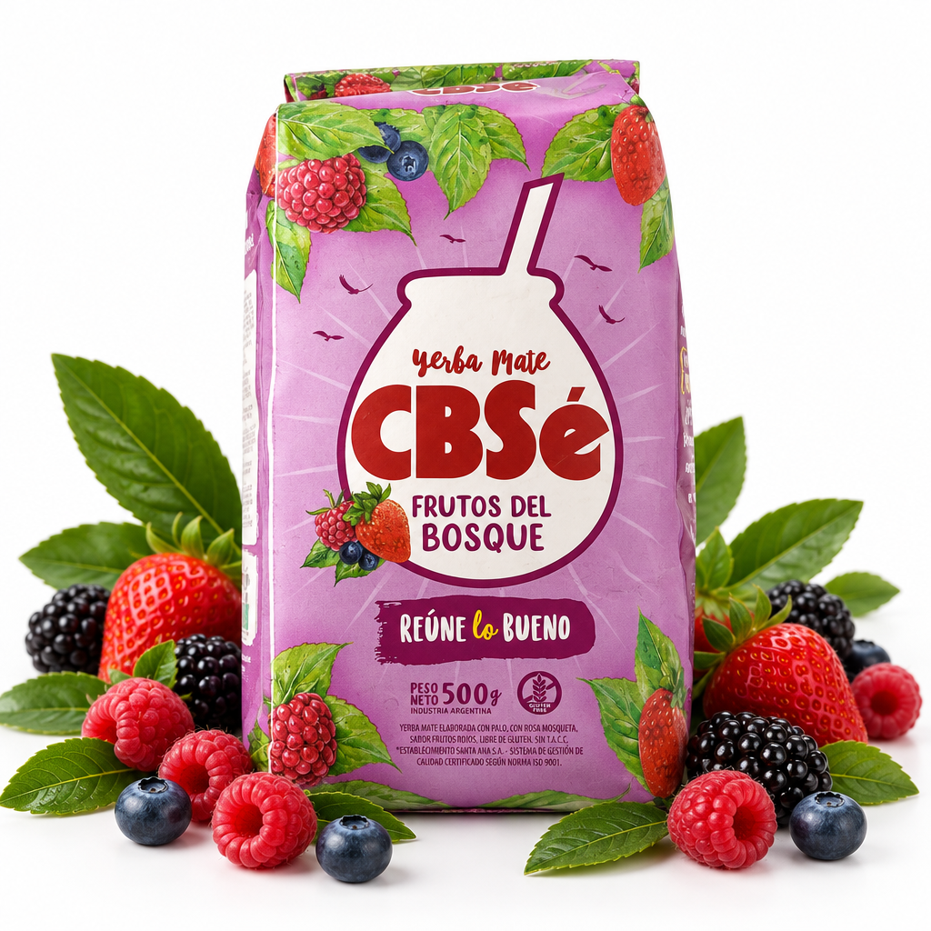 Yerba Mate CBSé Frutos del Bosque 500g