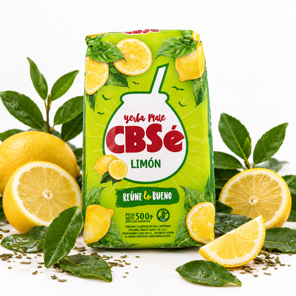 Yerba Mate CBSé Limón 500g