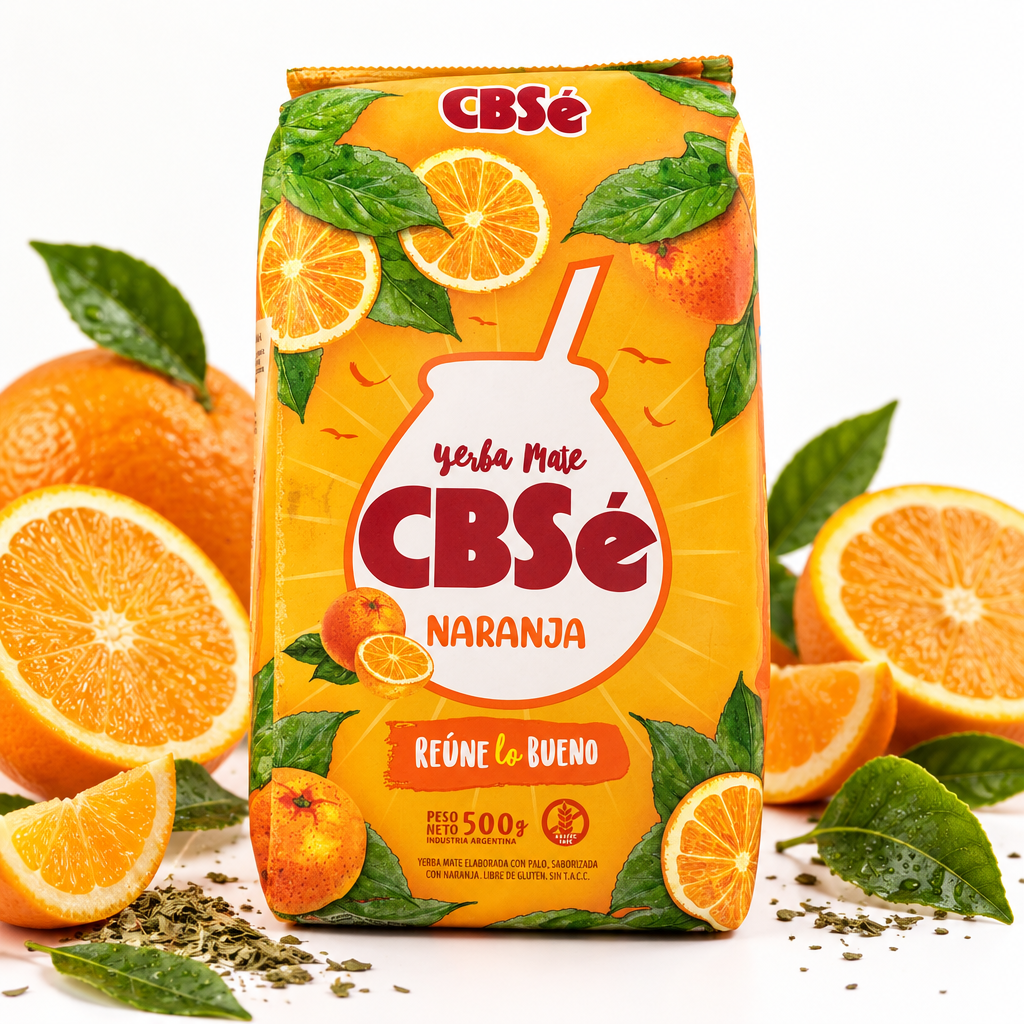 Yerba Mate CBSé Naranja 500g