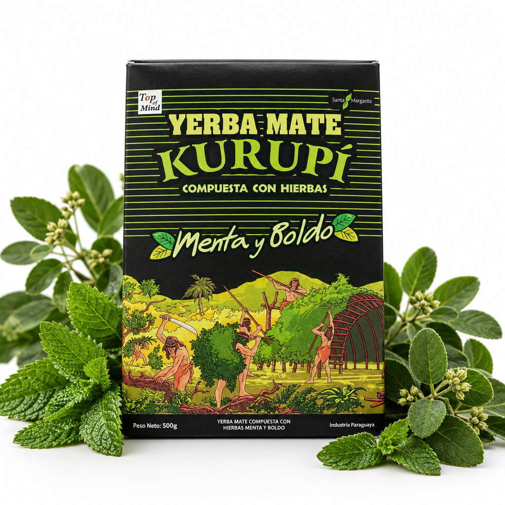 Yerba Mate Kurupí Menta y Boldo 500g